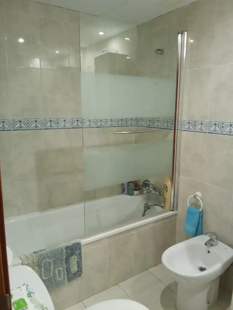 Bany de Apartament en venda en Peñíscola / Peníscola amb Aire condicionat, Terrassa i Moblat