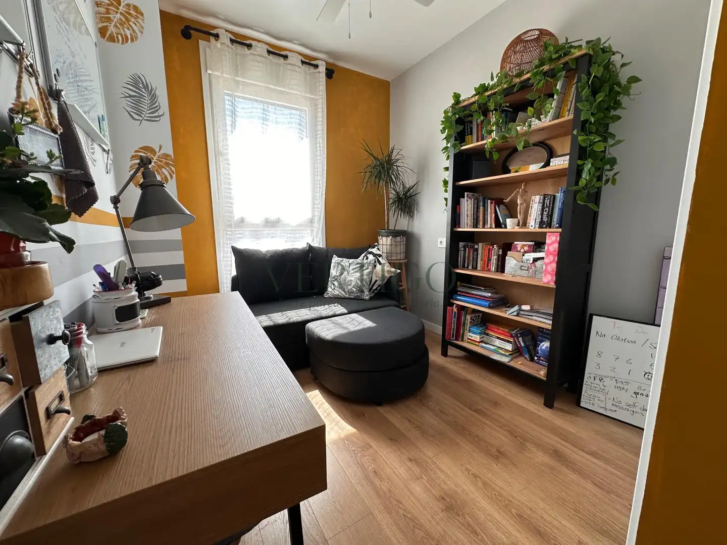 Wohnzimmer von Wohnung zum Verkauf in Dos Hermanas mit Klimaanlage, Heizung und Terrasse