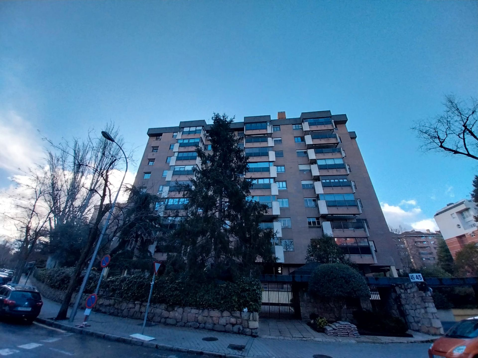 Exterior view of Flat to rent in  Madrid Capital  with Air Conditioner, Heating and Terrace