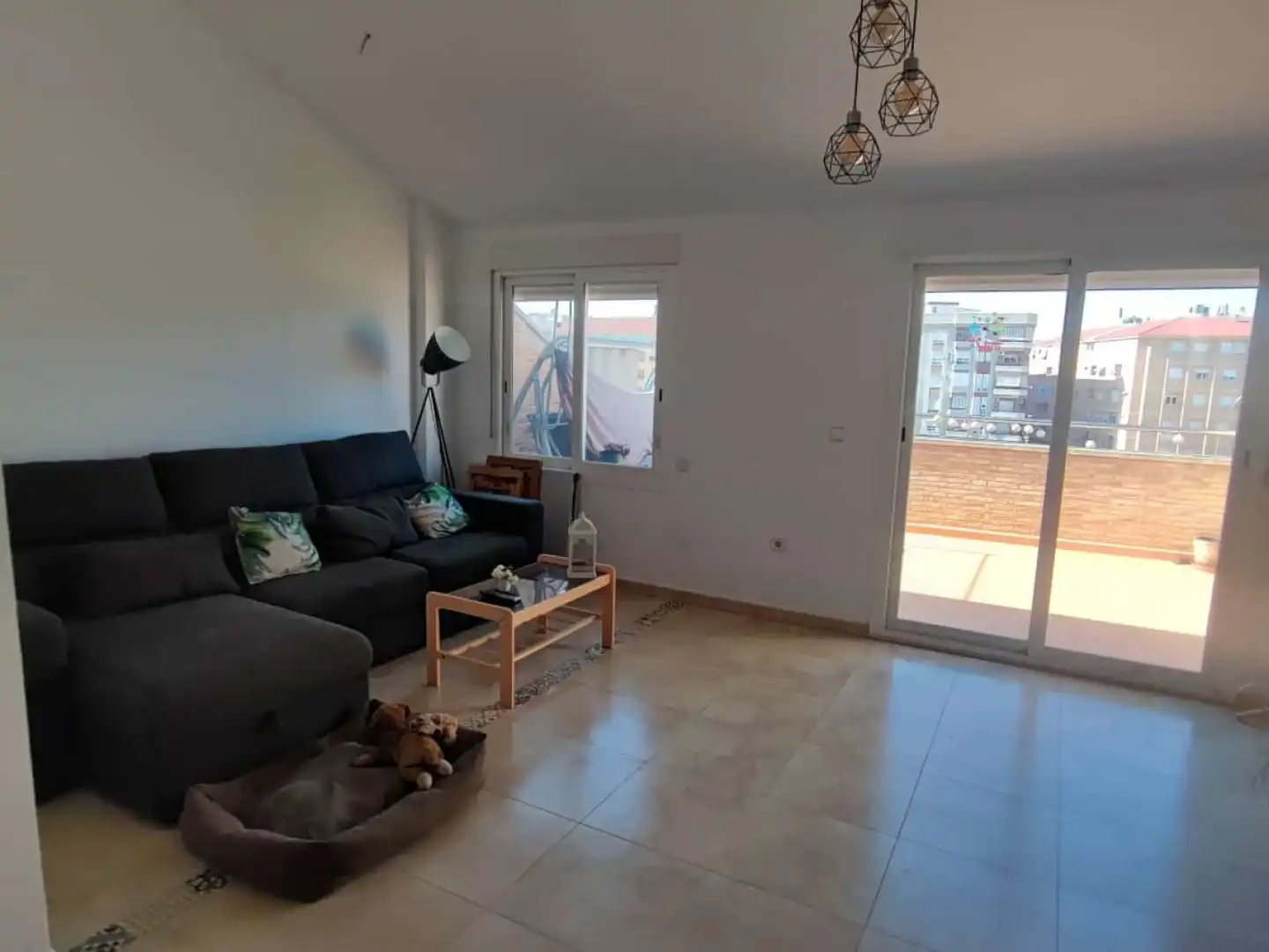 Living room of Attic for rent in  Murcia Capital  with Air Conditioner, Heating and Terrace