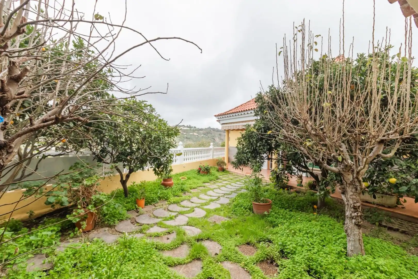Terrassa de Casa o xalet en venda en Teror amb Aire condicionat, Jardí privat i Terrassa