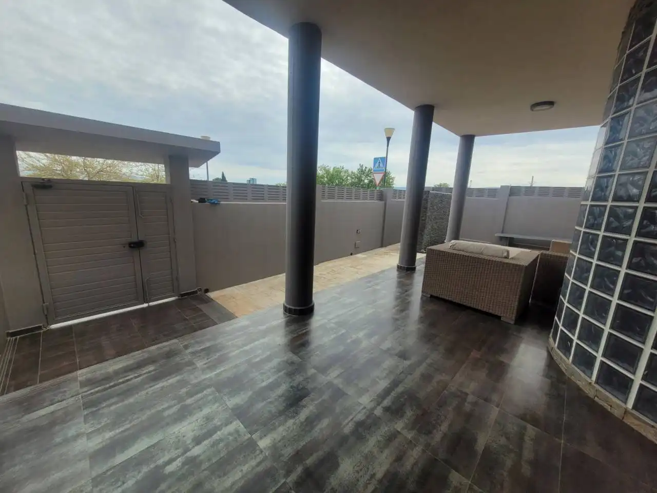 Terrassa de Casa o xalet en venda en Baza amb Aire condicionat, Calefacció i Jardí privat