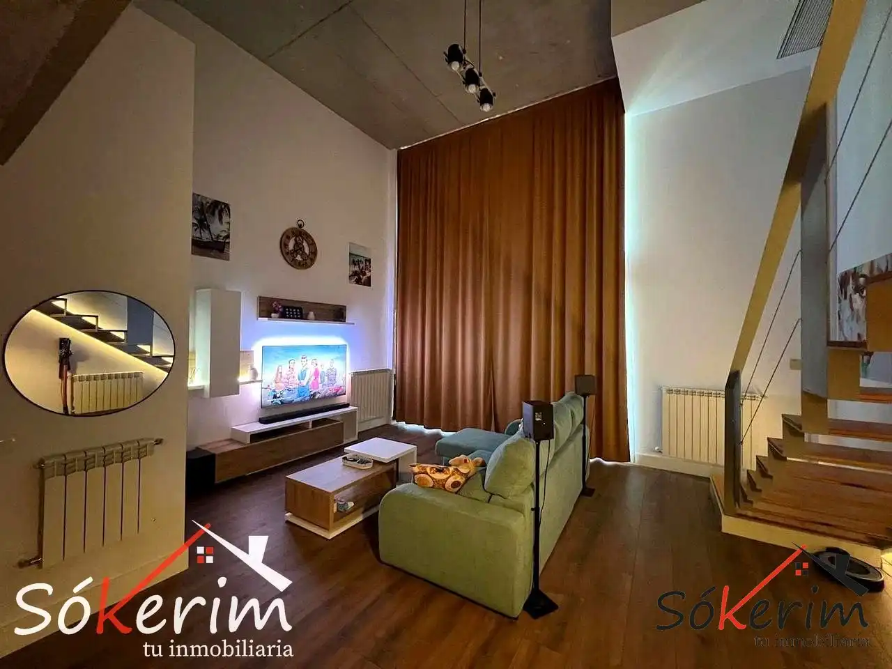 Sala de estar de Piso en venta en Camarma de Esteruelas con Terraza