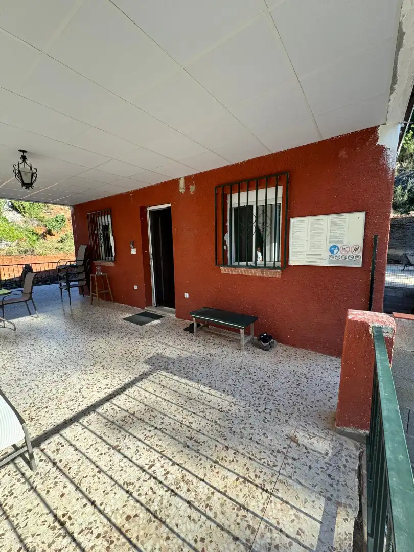 Vista exterior de Casa o chalet en venta en Vilallonga / Villalonga con Aire acondicionado, Jardín privado y Terraza