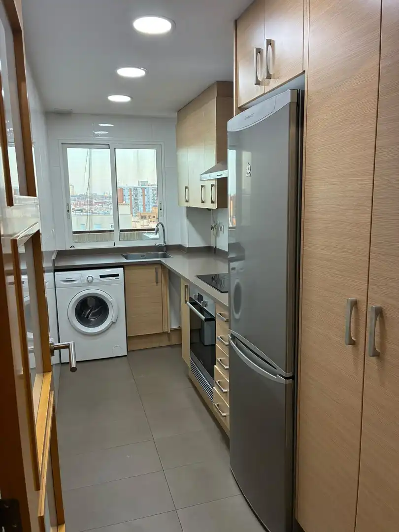 Kitchen of Flat for sale in Valencia  with Balcony