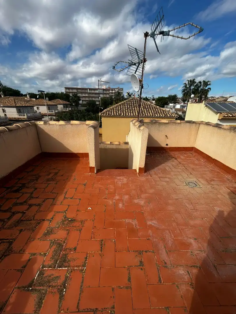 Terraza de Casa o chalet en venta en Torrevieja con Jardín privado, Terraza y Piscina