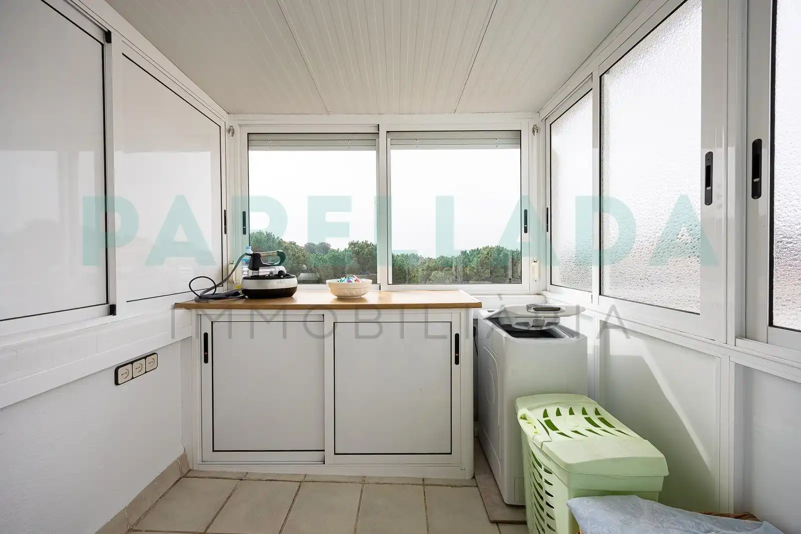Cocina de Casa o chalet en venta en Badalona con Aire acondicionado, Calefacción y Jardín privado