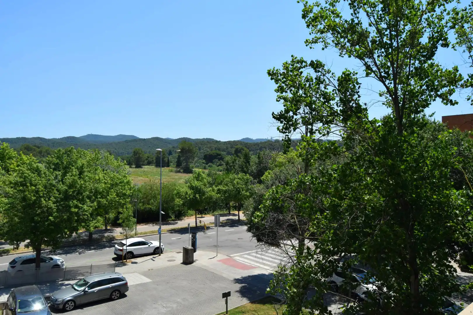 Vista exterior de Pis en venda en Sant Cugat del Vallès amb Aire condicionat, Calefacció i Parquet