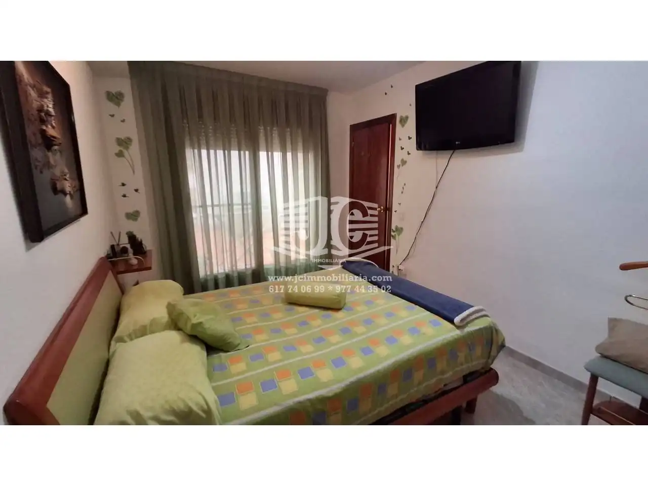 Schlafzimmer von Wohnung zum Verkauf in Tortosa mit Klimaanlage, Terrasse und Möbliert