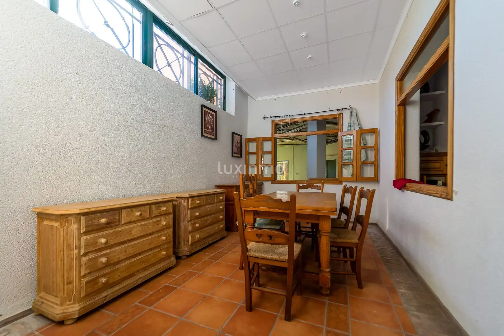 Dining room of Houses for sale in Calpe / Calp  with Air Conditioner, Heating and Terrace