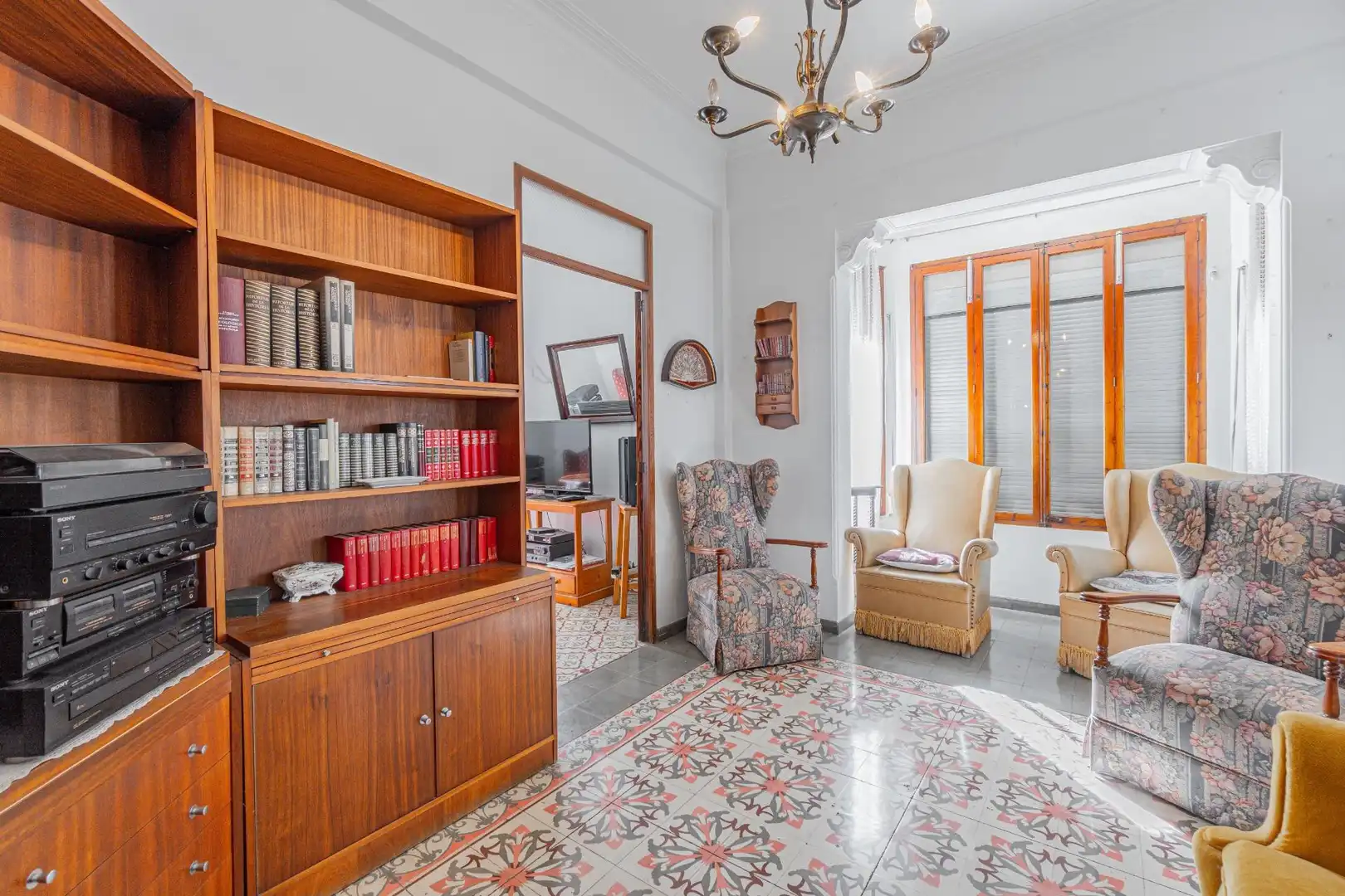 Sala de estar de Piso en venta en  Palma de Mallorca con Aire acondicionado y Balcón