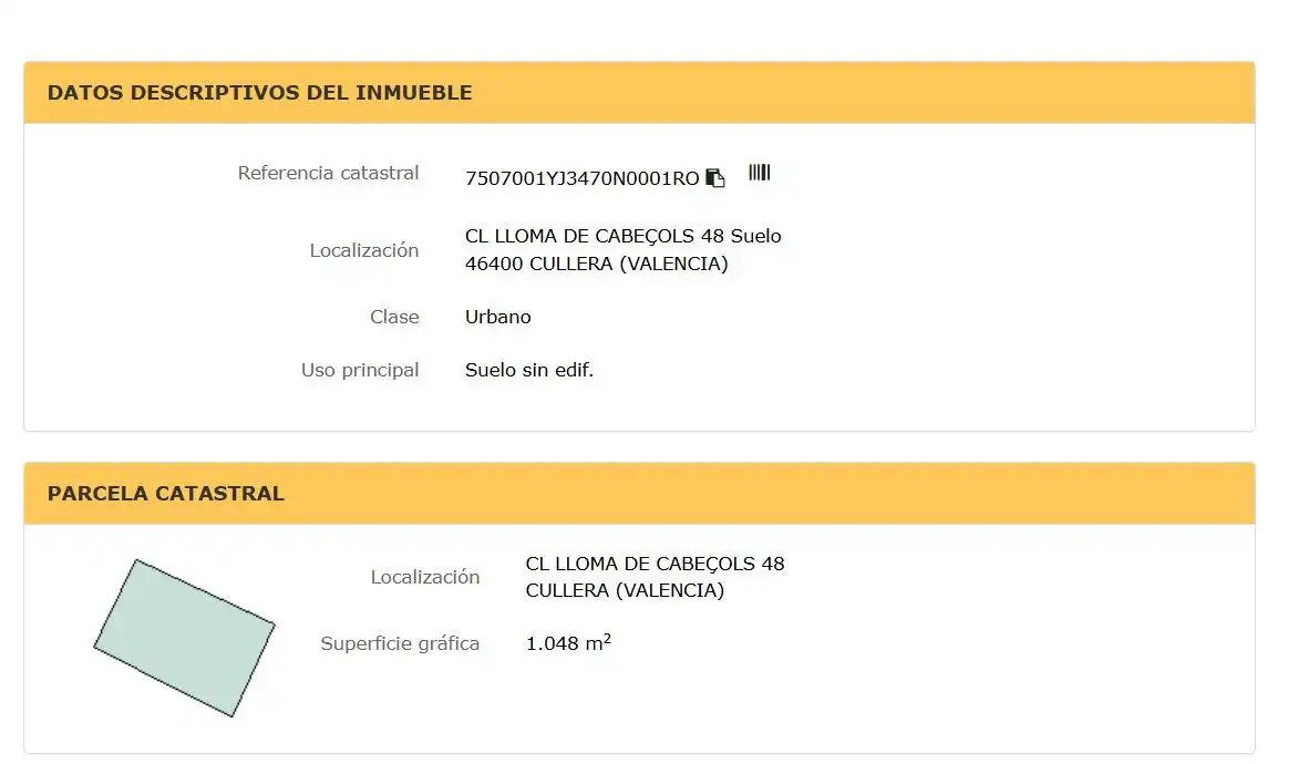 Grundstücke und Bauplätze zum Verkauf in Calle de la Lloma dels Cabeçols, imagen 6