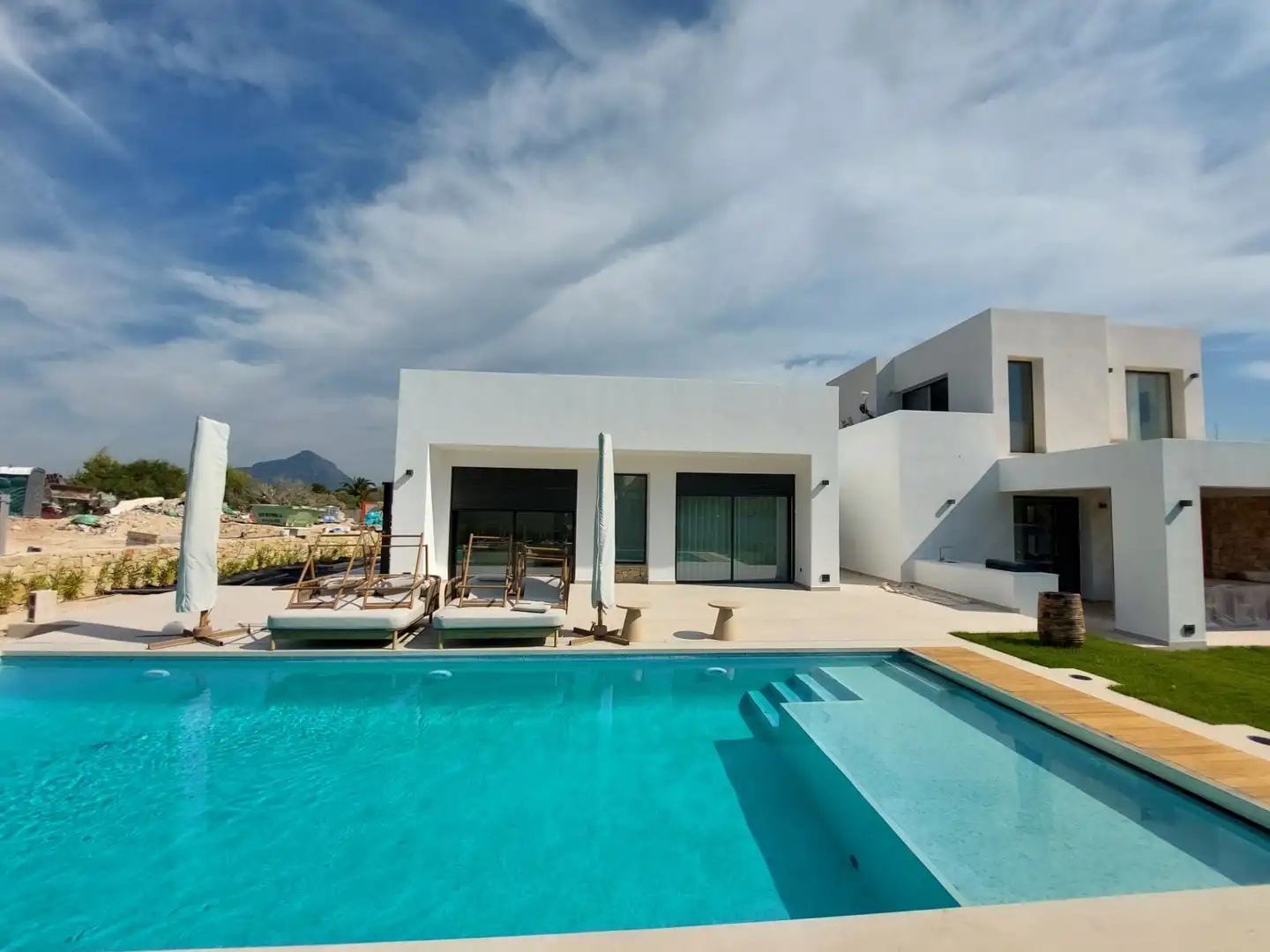 Piscina de Casa o xalet en venda en Jávea / Xàbia amb Aire condicionat, Calefacció i Jardí privat