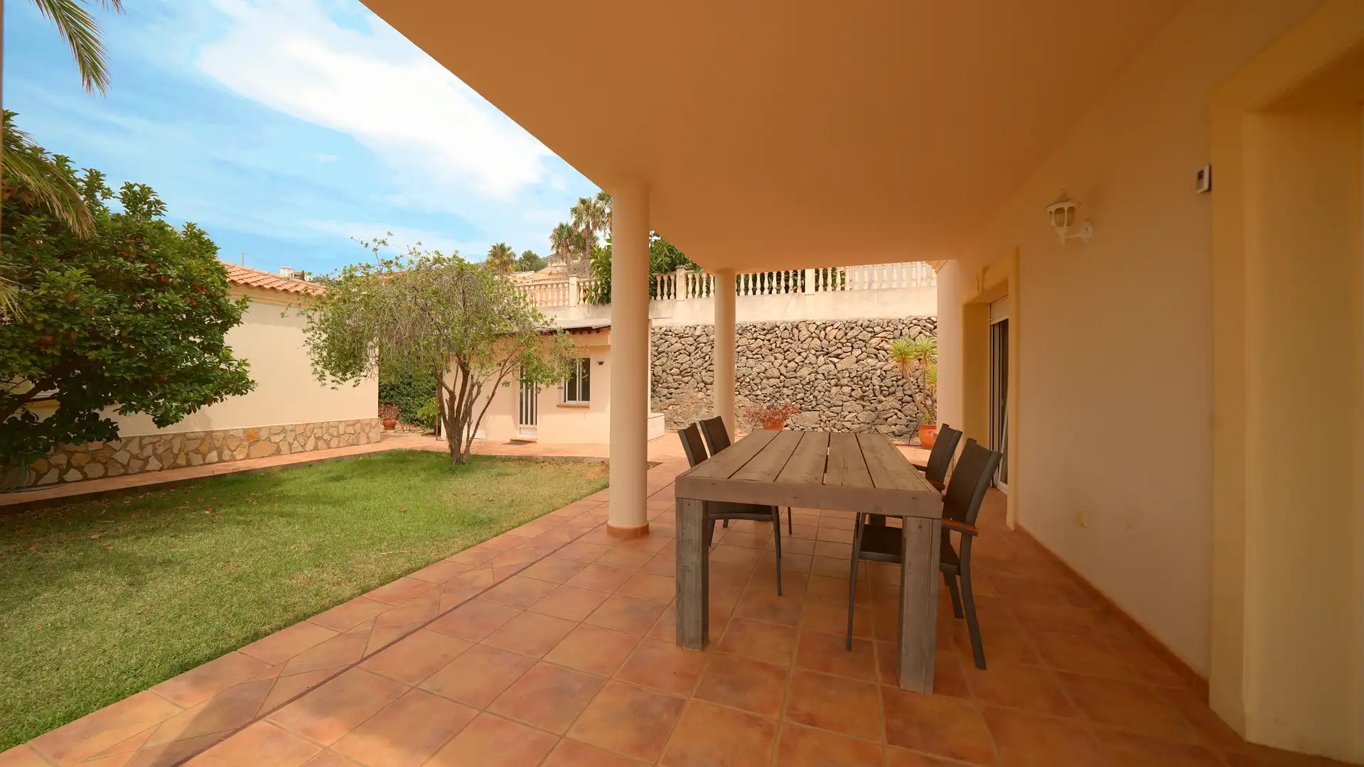Terrassa de Finca rústica en venda en Moravit - Cap Blanc