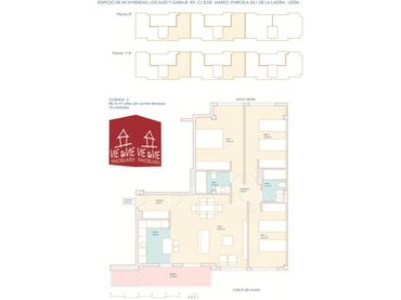 Wohnung mit Aufzug zum Verkauf in La Lastra