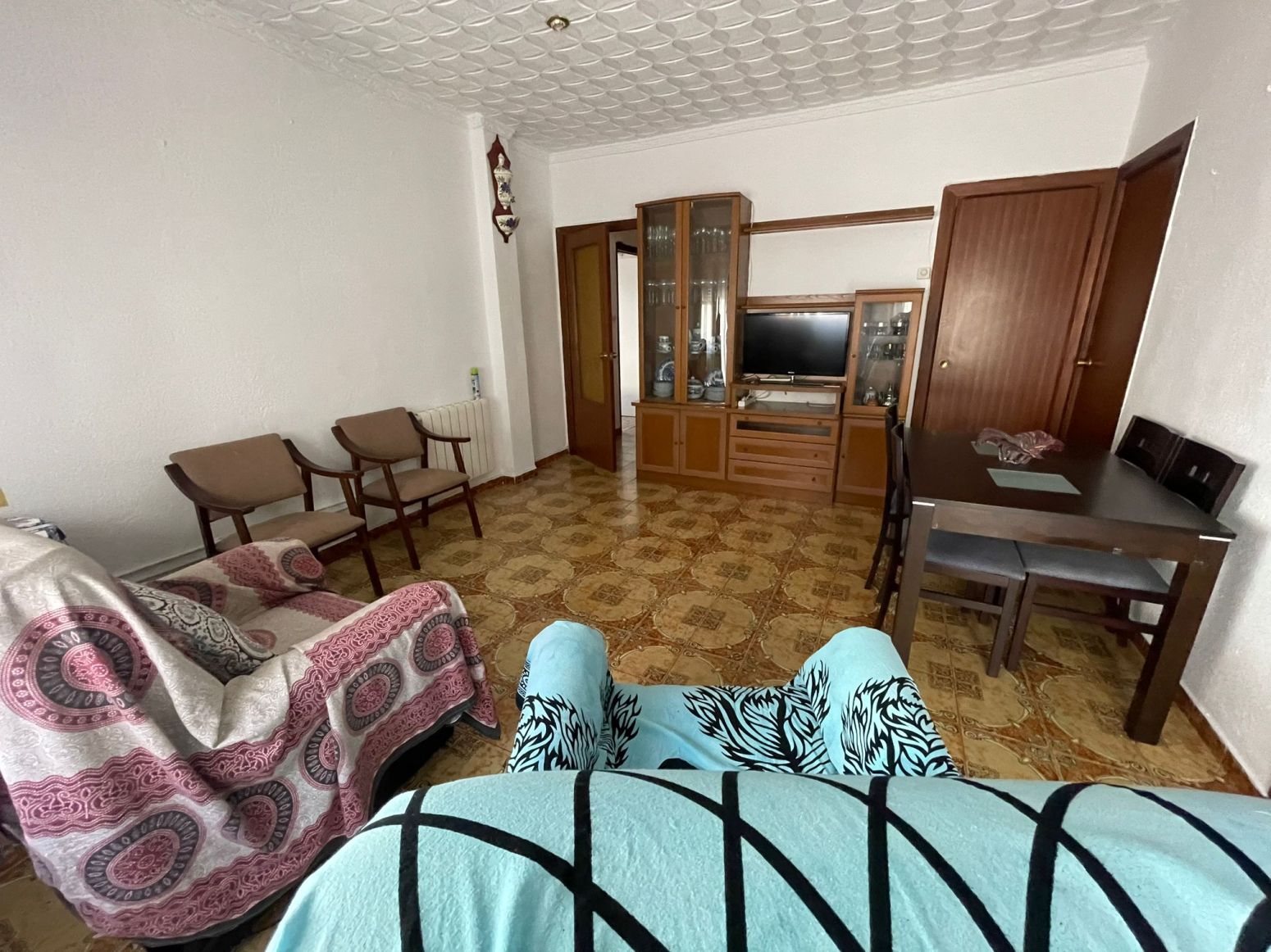 Sala d'estar de Pis en venda en Sagunto / Sagunt amb Aire condicionat i Terrassa