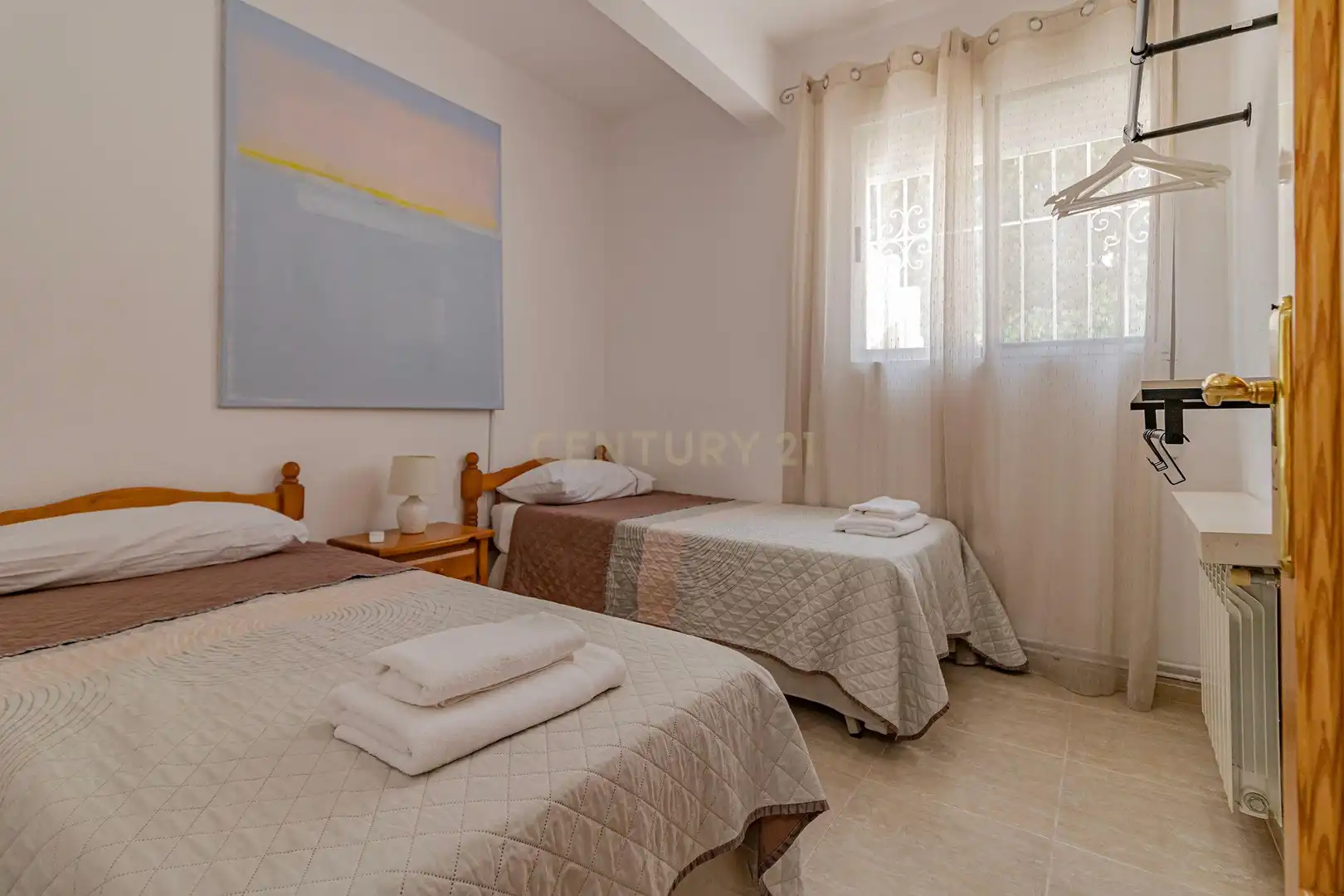 Bedroom of Houses for rent in Calpe / Calp  with Air Conditioner, Private garden and Swimming Pool