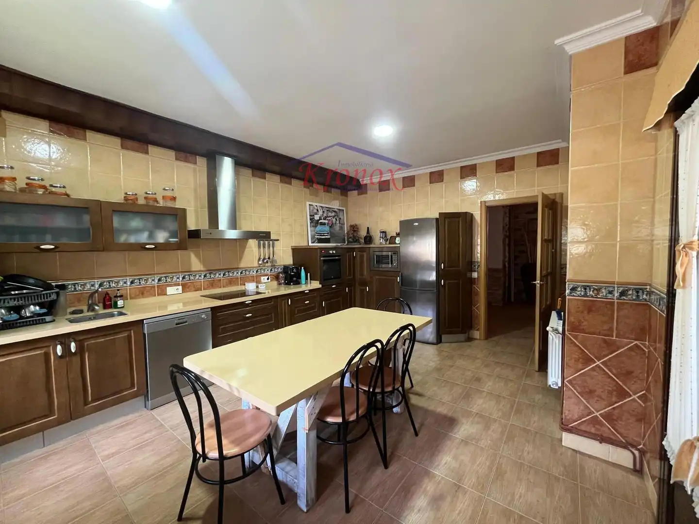 Cuina de Casa o xalet en venda en Villarta de San Juan amb Aire condicionat, Calefacció i Terrassa
