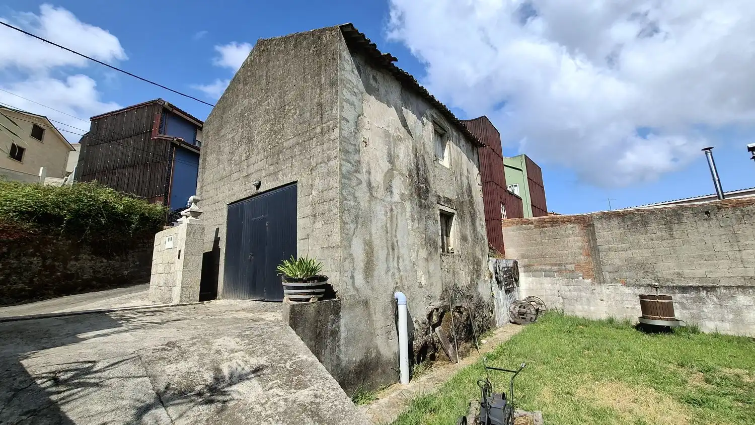 Vista exterior de Casa o xalet en venda en Boiro