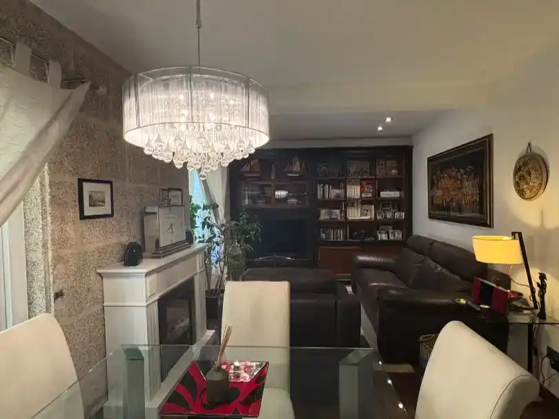 Sala de estar de Piso en venta en Santiago de Compostela 
