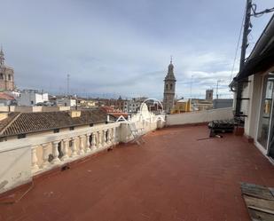 Terrassa de Àtic de lloguer en  Valencia Capital amb Calefacció, Terrassa i Moblat