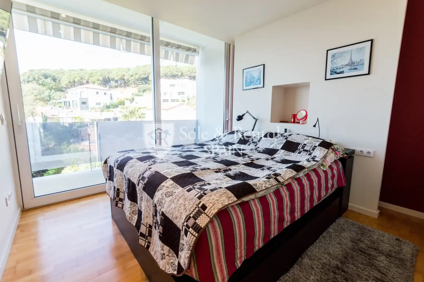 Dormitori de Casa o xalet en venda en Lloret de Mar amb Aire condicionat, Jardí privat i Terrassa