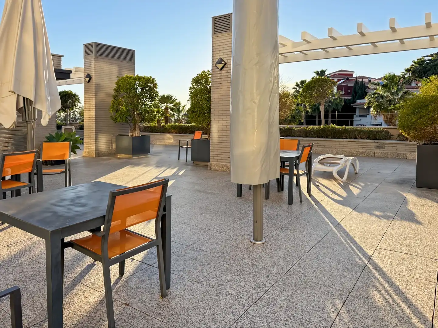 Terrace of Flat for sale in Benalmádena  with Air Conditioner, Furnished and Oven