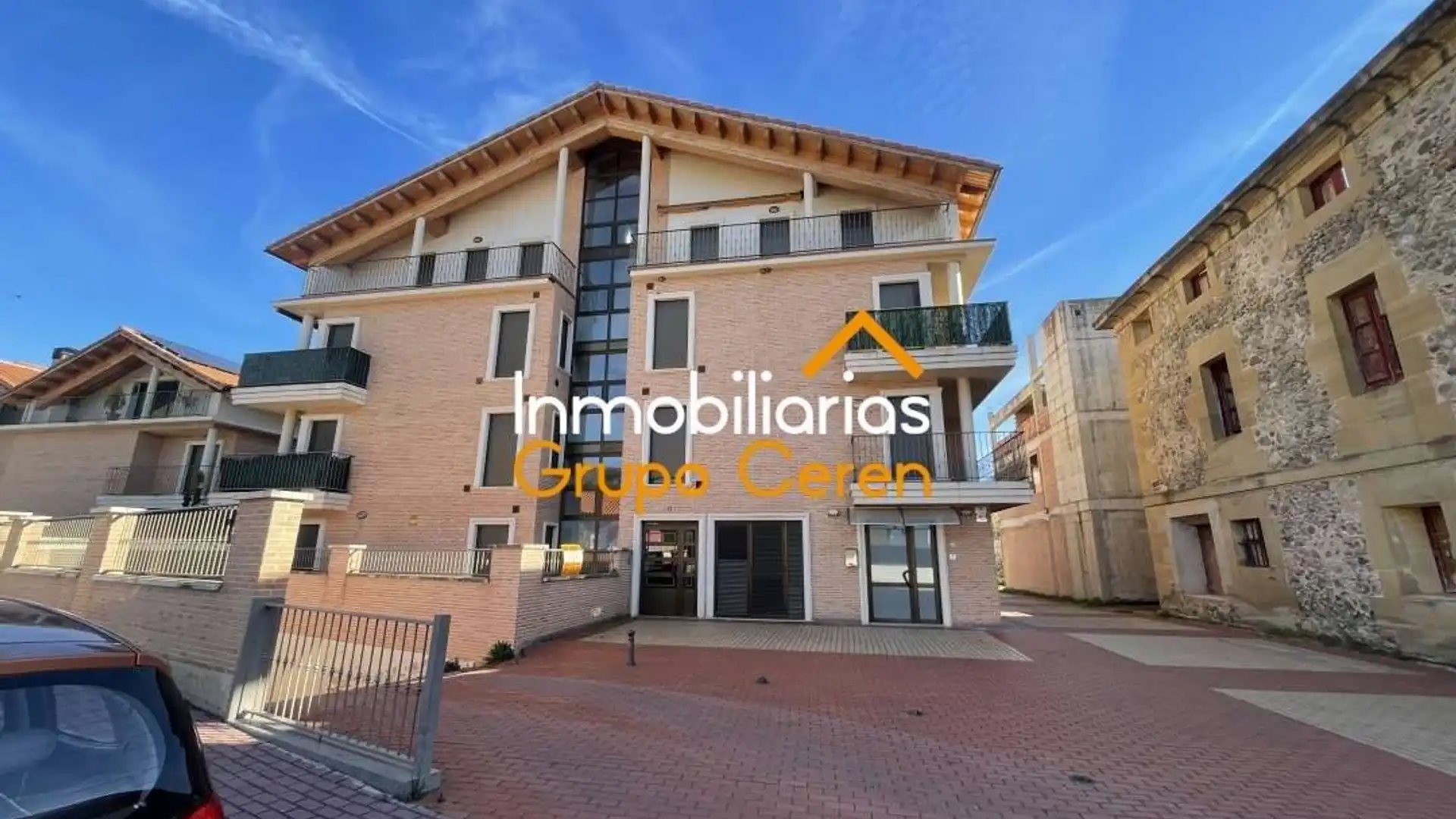 Vista exterior de Piso en venta en Santurde de Rioja con Calefacción