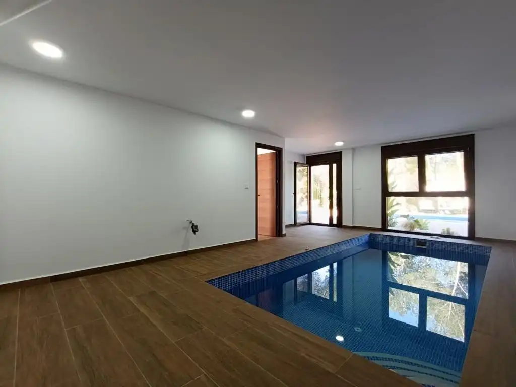 Piscina de Casa o chalet en venta en Pilar de la Horadada con Aire acondicionado, Calefacción y Jardín privado