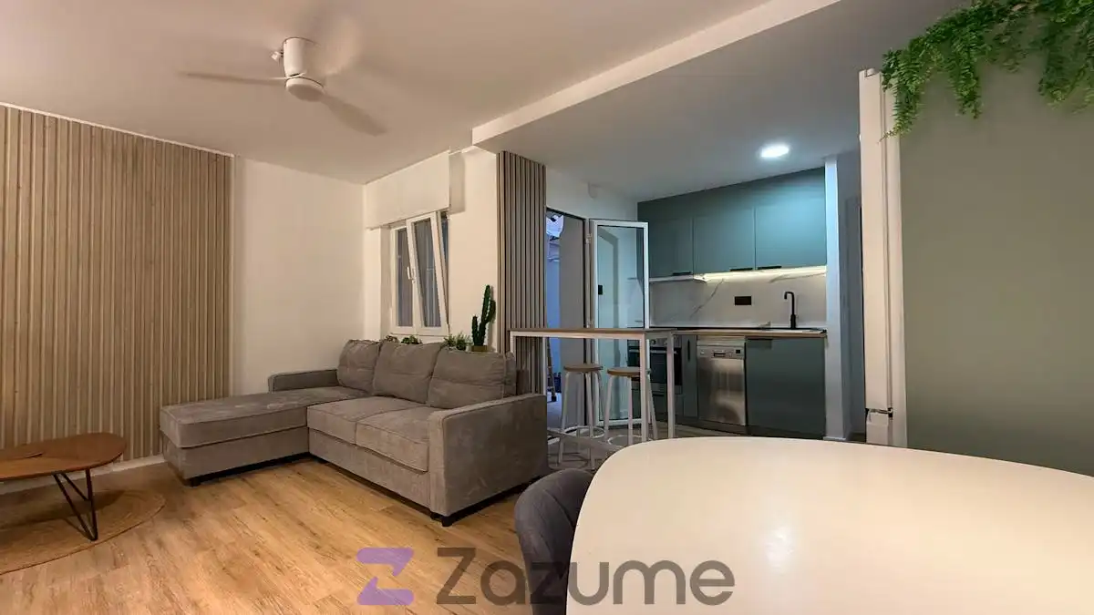 Living room of Flat for rent in Murcia  with Terrace, Furnished and Oven