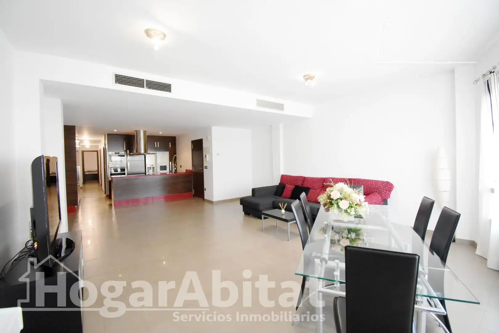 Sala d'estar de Pis en venda en L'Alqueria de la Comtessa amb Moblat i Jacuzzi