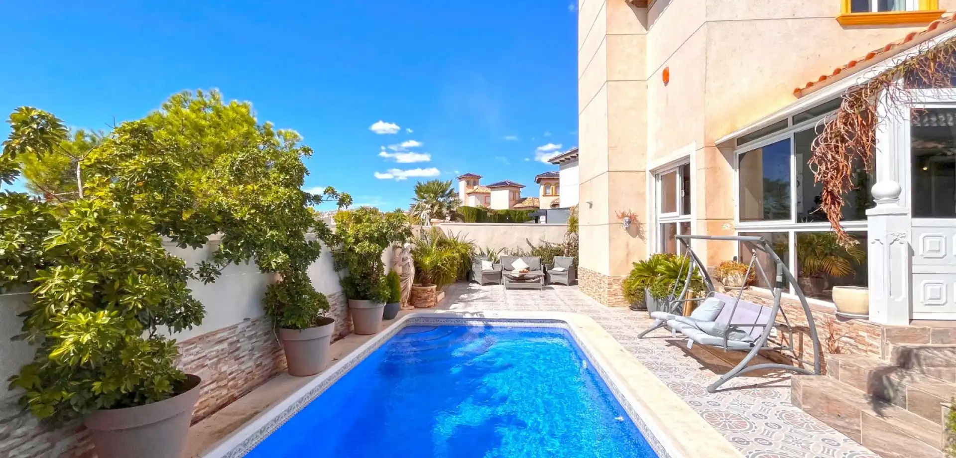 Piscina de Casa o xalet en venda en Orihuela amb Piscina