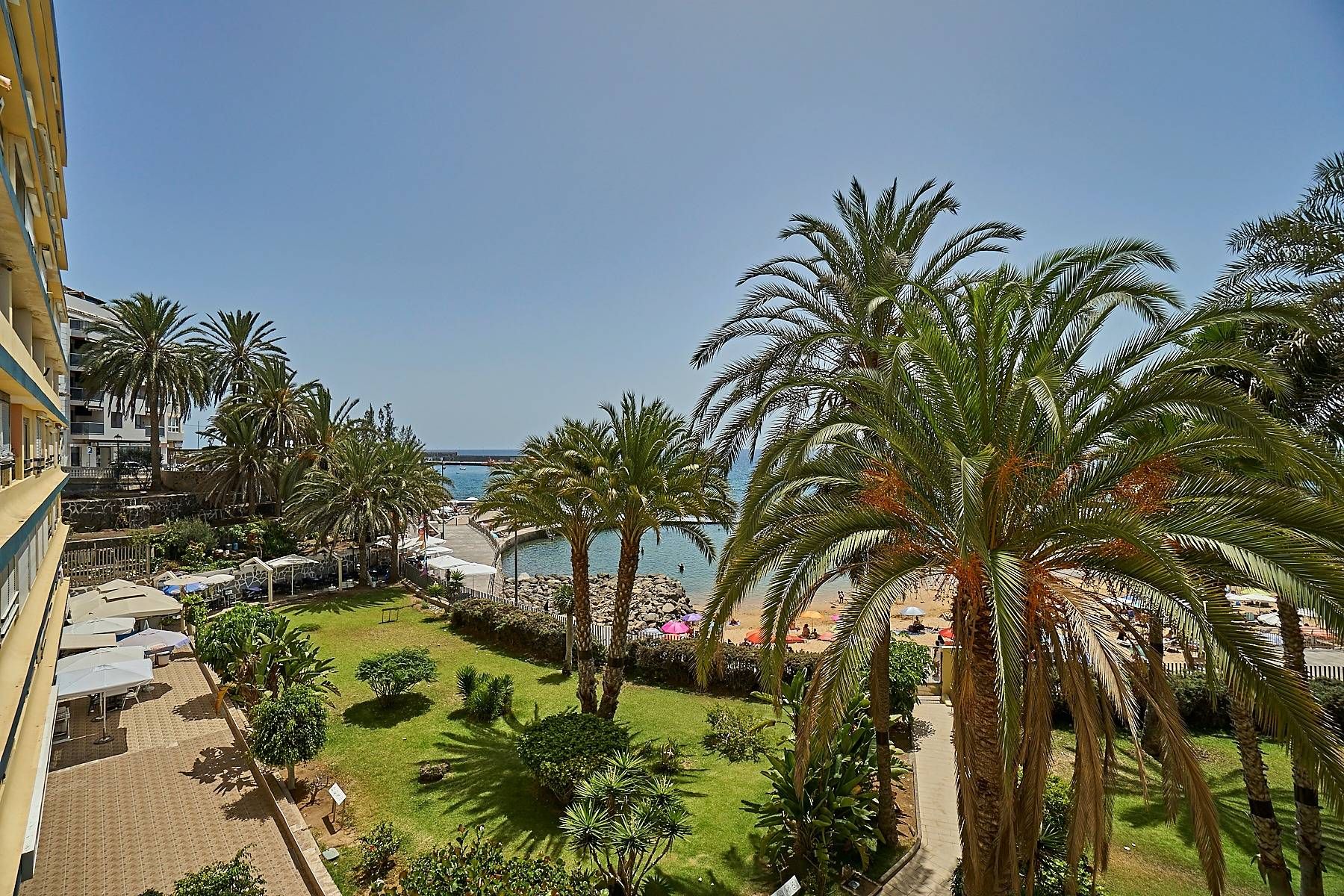 Jardín de Apartamento en venta en Mogán con Jardín privado