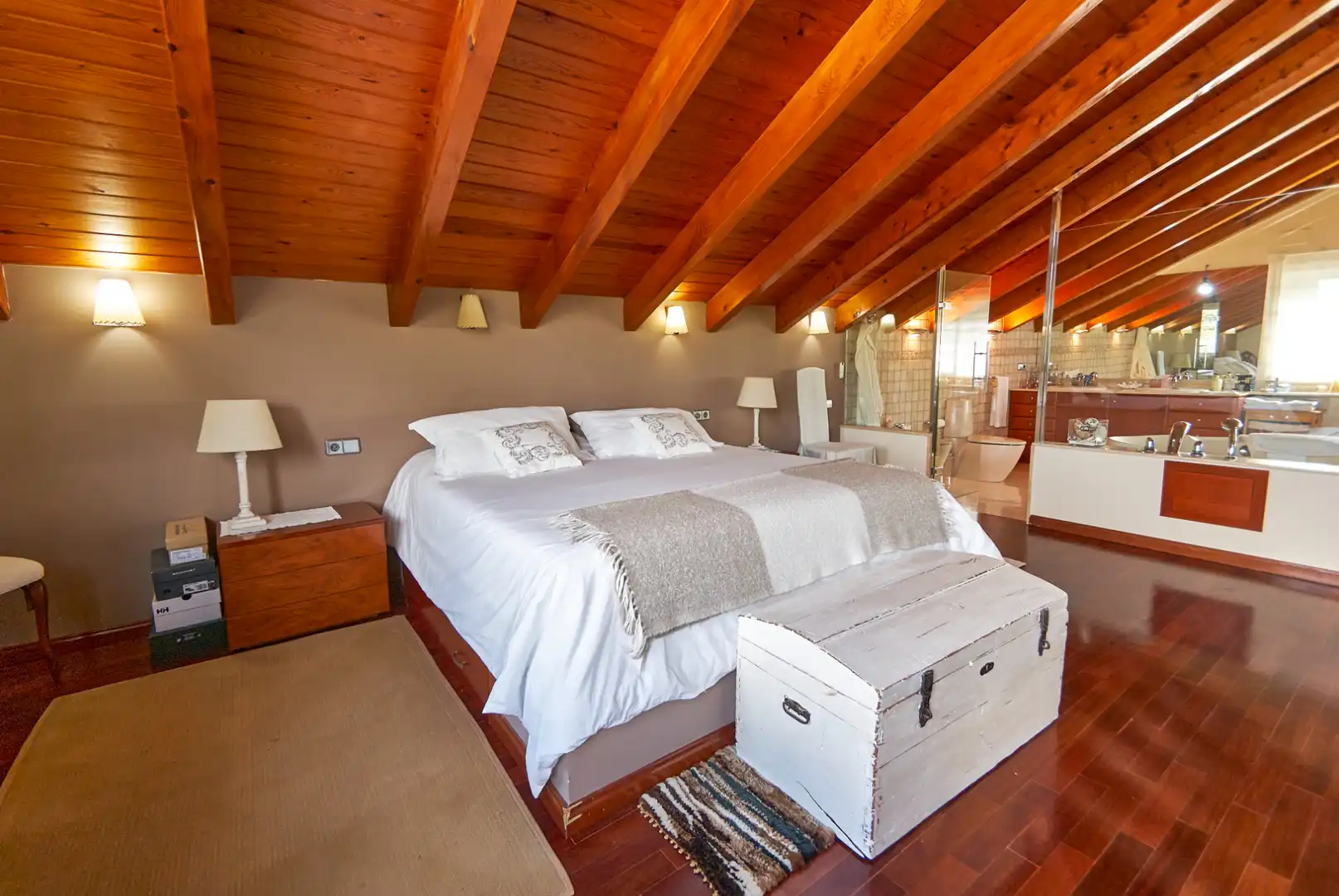 Bedroom of Houses for sale in Castelldefels  with Air Conditioner, Heating and Private garden