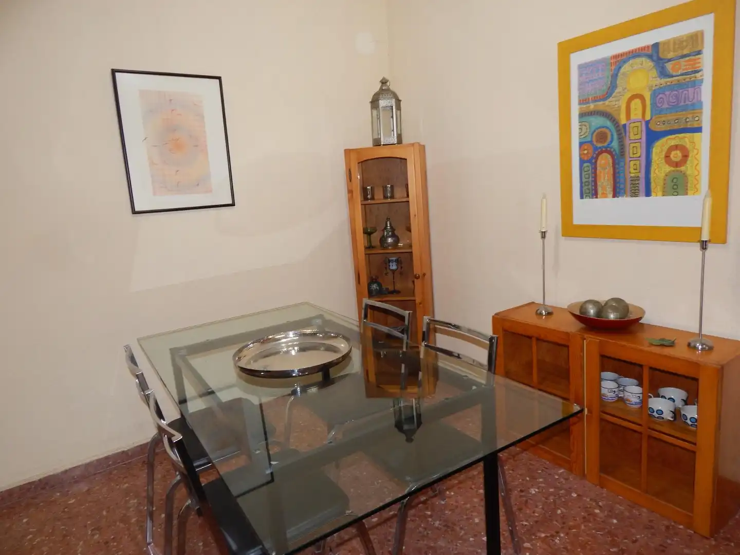 Dining room of Flat for sale in Valencia  with Air Conditioner and Balcony