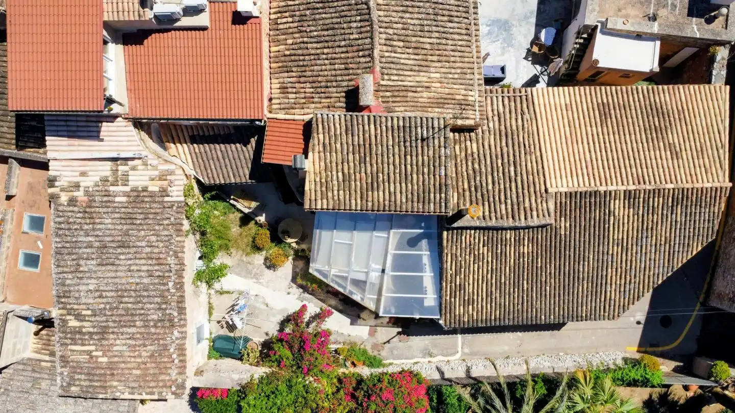 Vista exterior de Casa adosada en venda en Santanyí amb Aire condicionat i Terrassa