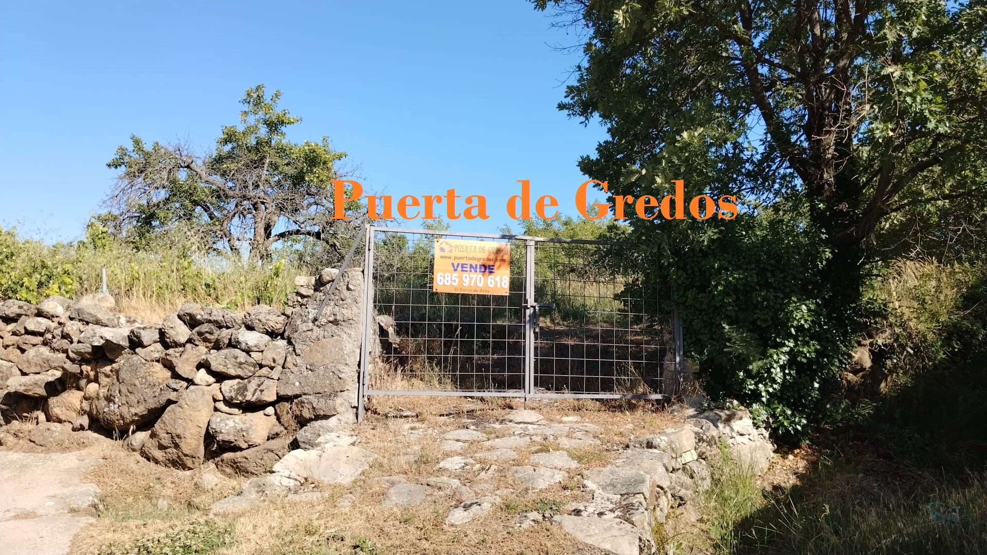 Terreno en venta en Villafranca de la Sierra