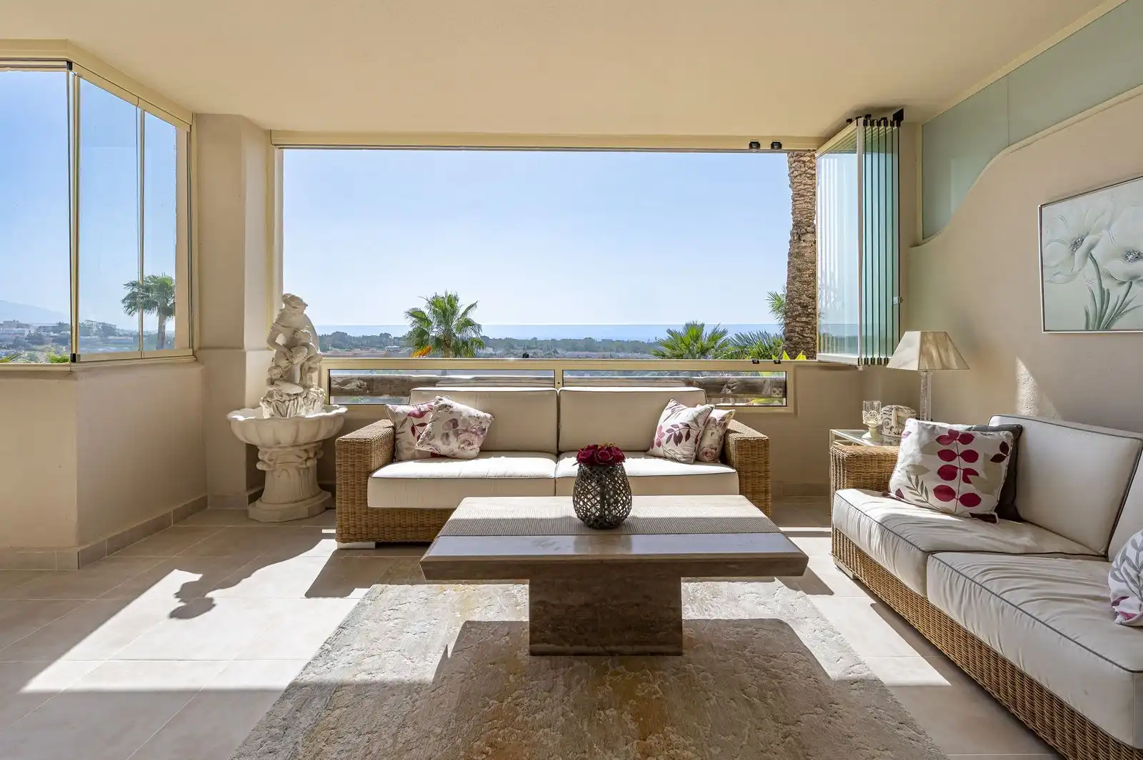 Terraza de Apartamento en venta en Estepona con Terraza, Trastero y Amueblado