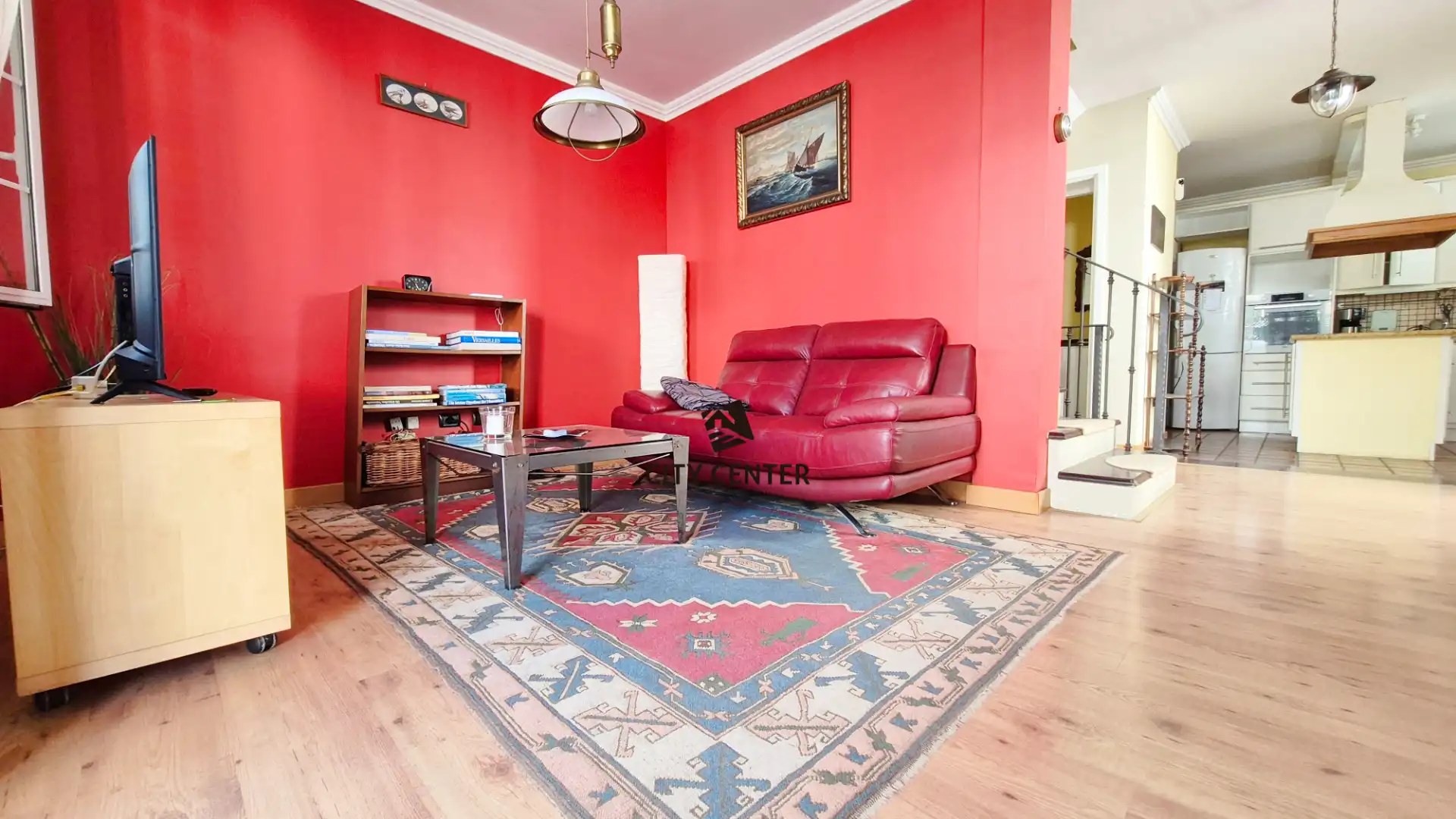 Wohnzimmer von Einfamilien-Reihenhaus zum Verkauf in Arico mit Terrasse, Möbliert und Balkon