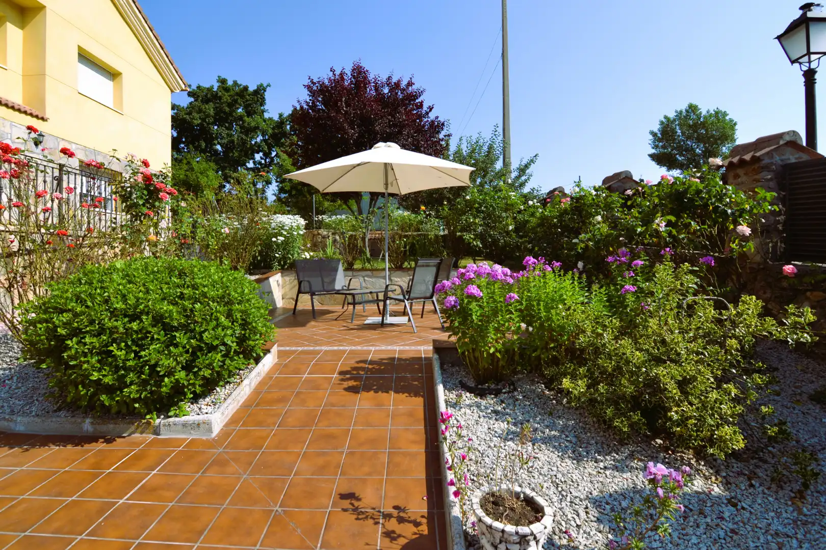 Terraza de Casa o chalet en venta en Somosierra con Calefacción, Jardín privado y Terraza