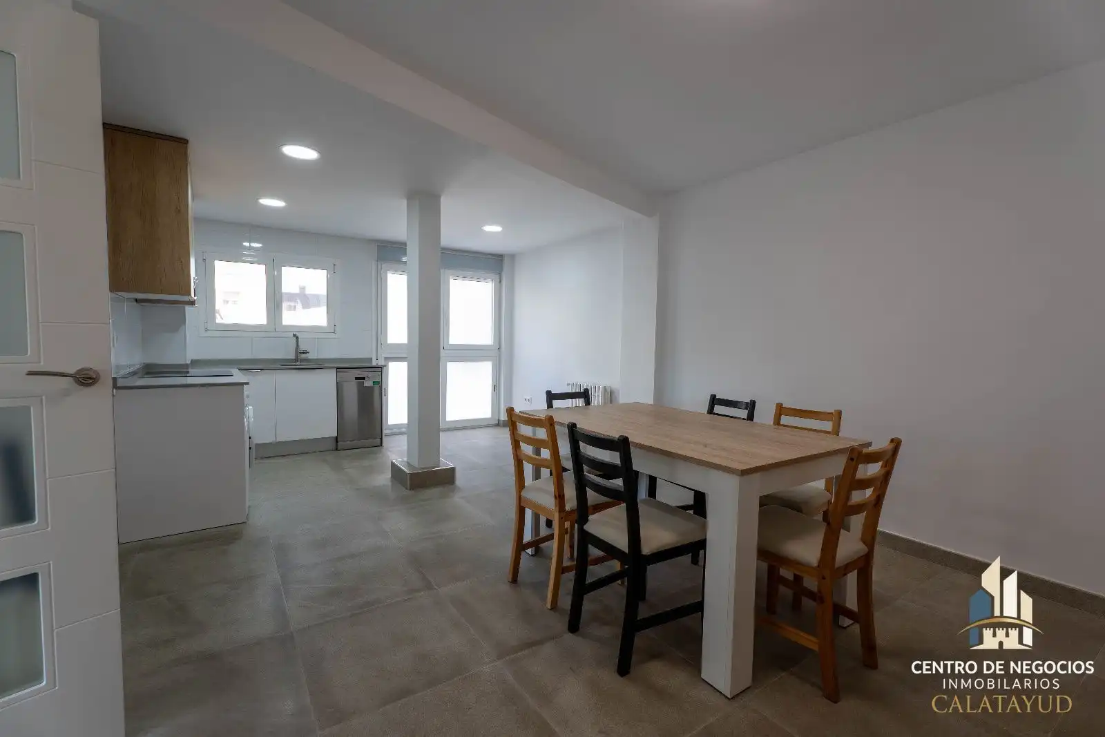 Esszimmer von Wohnung zum Verkauf in Calatayud mit Klimaanlage, Heizung und Parkett