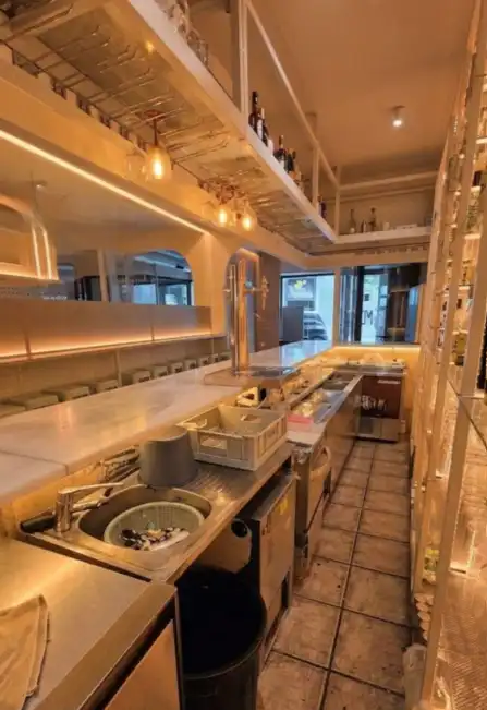 Cocina de Local en traspaso en Madrid con Aire acondicionado, Calefacción y Amueblado