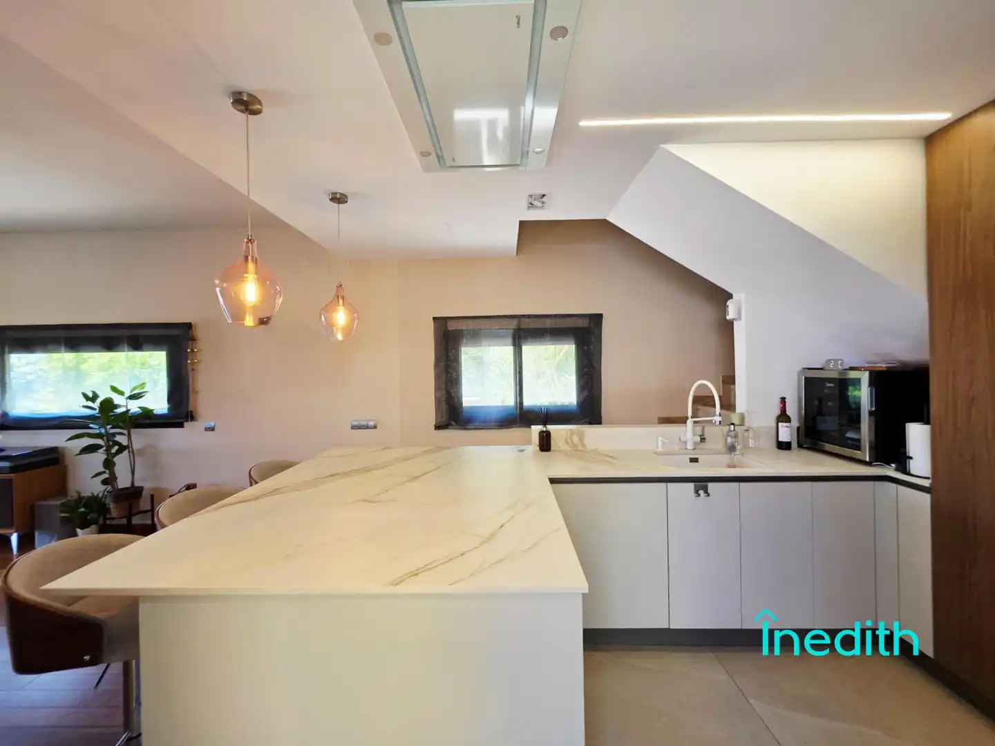 Cocina de Casa o chalet en venta en Cubelles con Aire acondicionado, Calefacción y Jardín privado