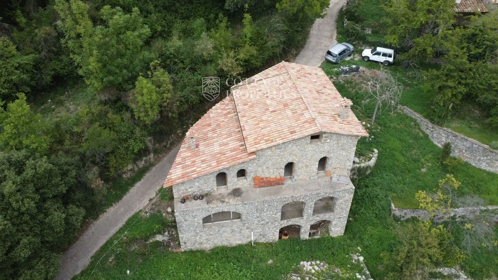 Vista exterior de Finca rústica en venda en Montagut i Oix