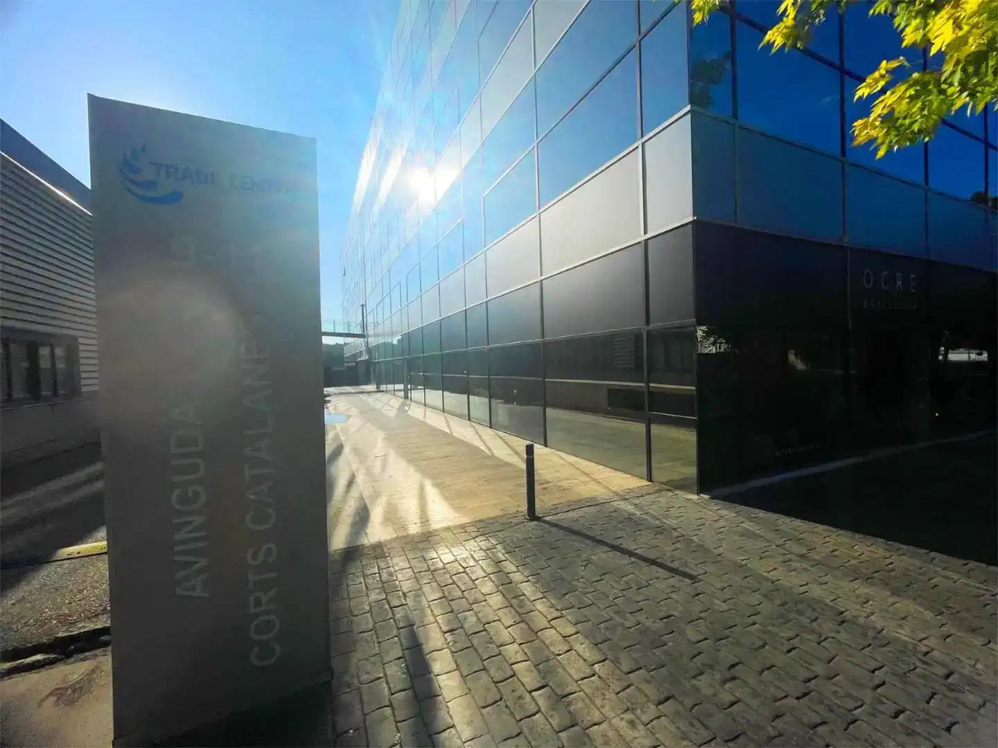 Exterior view of Office for rent in Barcelona