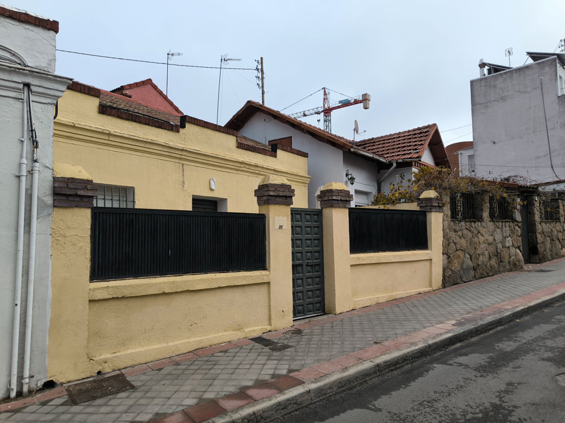 Exterior view of House or chalet to rent in  Madrid Capital  with Air Conditioner, Heating and Private garden