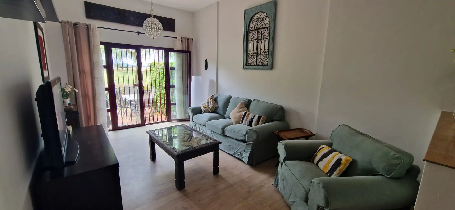 Sala de estar de Casa adosada de alquiler en San Roque con Amueblado