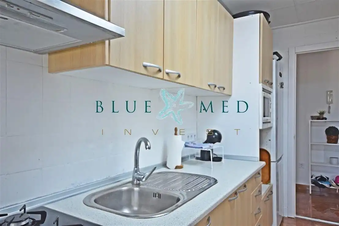 Cocina de Piso en venta en Mazarrón con Aire acondicionado, Calefacción y Terraza