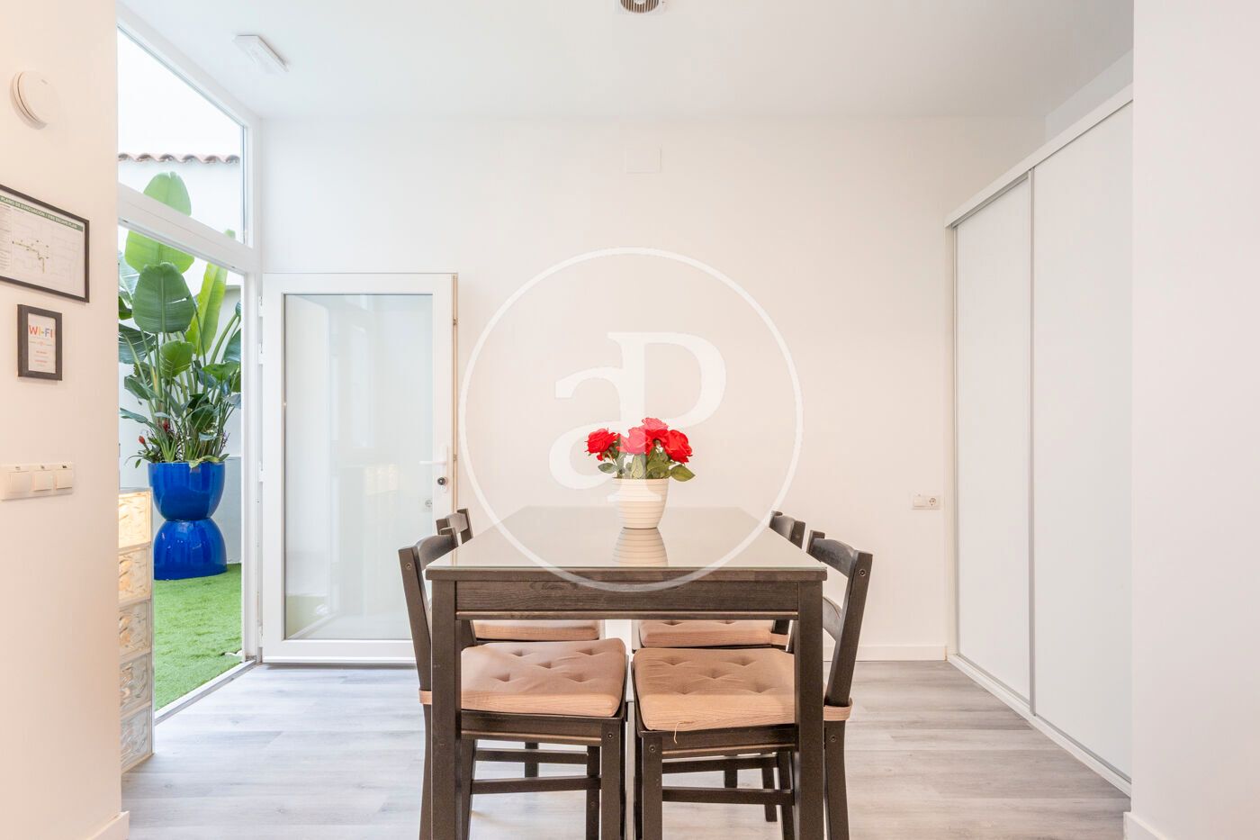 Dining room of Loft for rent in  Valencia Capital  with Air Conditioner, Heating and Furnished