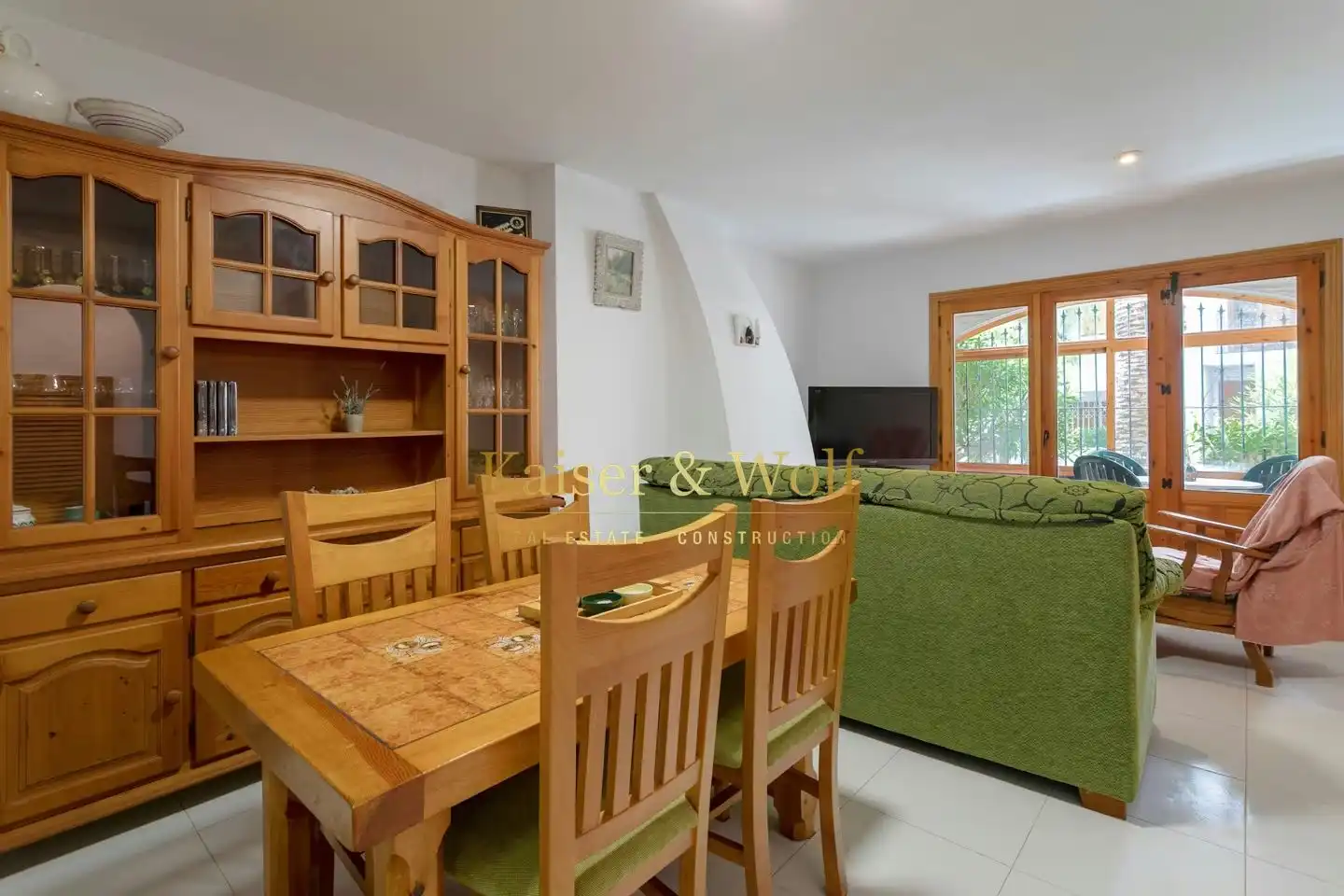 Comedor de Casa o chalet en venta en Santa Pola con Aire acondicionado, Terraza y Amueblado